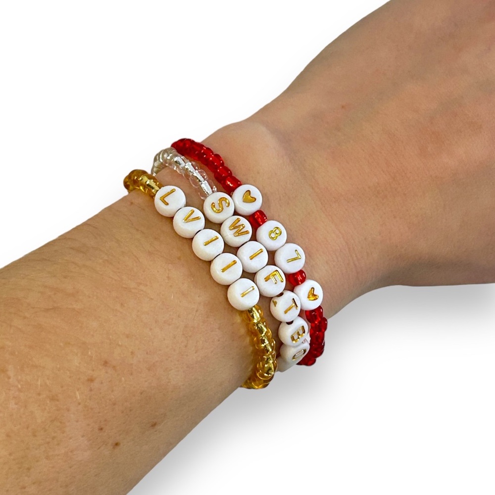 Chiefs Taylor Swift Friendship Bracelets 87 Swiftbowl Super Bowl Travis Kelce